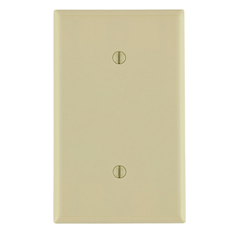 Leviton 86019 P14-I Standard Size Blank Wallplate 1 Gang