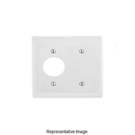 Mulberry 98552 Standard Combination Wallplate, 2 Gangs, 4.5 in H x 4.562 in W, Steel, Brown