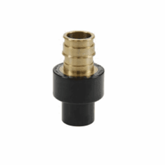 Uponor Wirsbo CP4502020 Uponor ProPEX 2 inch x 2 inch PEX x Spigot C69300 Brass Adapter