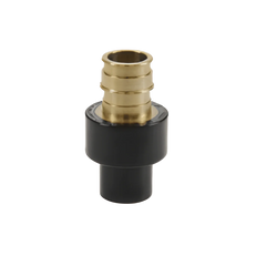 Uponor Wirsbo CP4502020 Uponor ProPEX 2 inch x 2 inch PEX x Spigot C69300 Brass Adapter