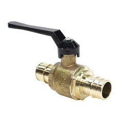 Uponor Wirsbo LFC4821010 ProPEX 1 Inch Brass Commercial Full Port Ball Valve, Lead Free, Pex Barb x Pex Barb