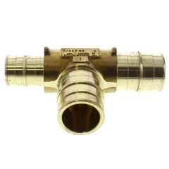 Uponor Wirsbo LF4701175 ProPEX 1 inch x 1 inch x 3/4 inch Brass Tee Lead Free