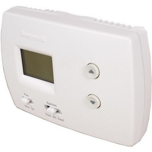 Honeywell TH3210D PRO 3000 Dual Power 2 Heat/1 Cool Digital Non-Programmable Thermostat, White