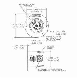 Hubbell HBL4716C HUB LKG FLG-INLT 15A 125V L5-15P WH