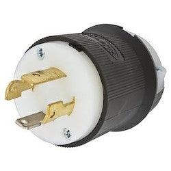 Hubbell HBL2711 LKG PLUG, 30A 125/250V L14-30P