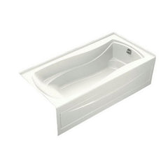 Kohler K-1259-RA-0 Mariposa 72 inch x 36 inch x 20 inch Acrylic Soaking Tub Right Hand Drain