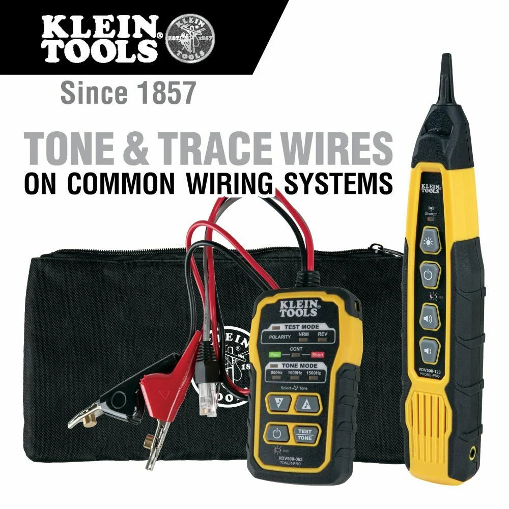 Klein Tools VDV500-820 Tone & Probe PRO Wire Tracing Kit