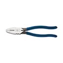 Klein Tools D201-8NE Lineman's Pliers, Side Cutters with New England Nose, 8-Inch