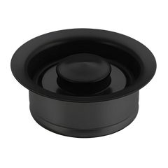 Kohler K-11352-BL Disposal Flange with Stopper, Matte Black