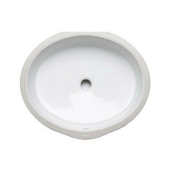 Kohler K-2881-0 Verticyl 1-Basin Vitreous China Undermount Lavatory Sink 17 inch x 14 inch White