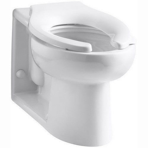 Kohler K-4396-0 Anglesey 1.60 gpf Elongated Toilet Bowl Only Rear Spud Inlet