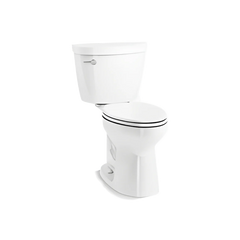 Kohler K-31588-0 Cimarron Elongated Chair Comfort Height Toilet Bowl Only White