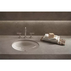 Kohler K-2874-0 Canvas Cast Iron Bathroom Sink White