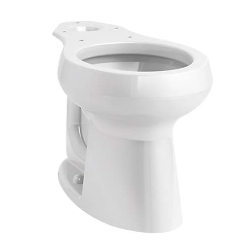 Kohler K-5393-0 Highline Round Front Comfort Height Toilet Bowl Only, White