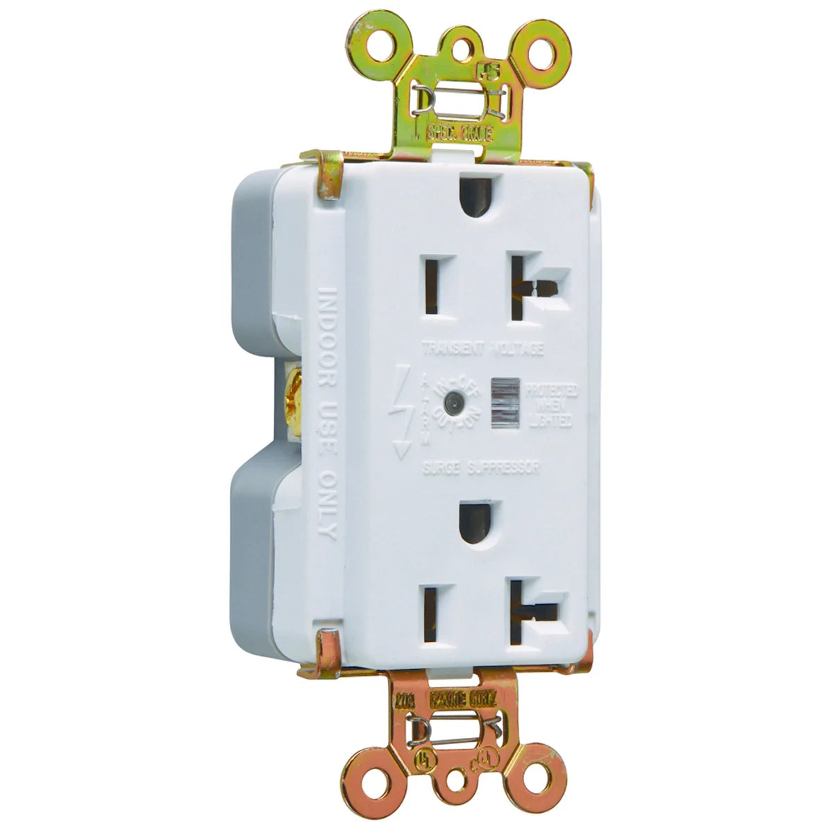 Legrand-Pass & Seymour 5362WSP Surge Protective Extra Heavy-Duty Duplex Receptacle 20A 125V