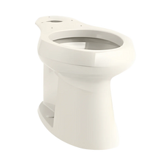 Kohler K-80020-96 Highline Elongated Comfort Height Toilet Bowl Only, Concealed Trap, Biscuit