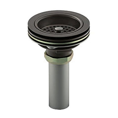 Kohler K-8801-2BZ Duostrainer Brass Sink Strainer, 3-3/8 in, Oil Rubbed Bronze