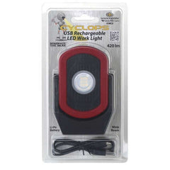 Maxxeon MXN00810 WorkStar 810 Cyclops Rechargeable LED Work Light Red