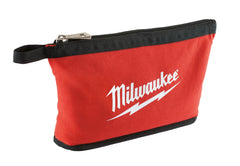 Milwaukee 48-22-8180 Zipper Pouch Heavy Duty Canvas Red