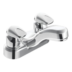 Moen 8886 M-Press Two Handle Centerset Metering Bathroom Sink Faucet 0.5 GPM