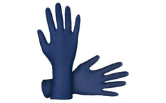 SAS Safety 6603-20 Thickster 14 Mil Size L Powder Free Rubber Disposable Glove in Blue (Pack of 50)