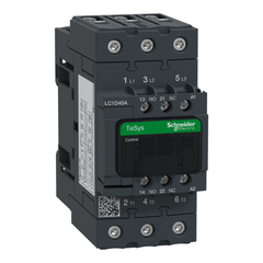 Schneider Electric LC1D40AU7 Square D 240 VAC 40 Amp 3-Pole Non-Reversing IEC Contactor