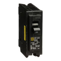 Square D HOM120HM Miniature Circuit Breaker 20 Amp 120/240 Volt