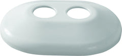 Viega 53116 PureFlow 1/2 x 3/8 in. Double Plastic Escutcheon White