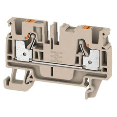 Weidmuller 2051180000 Terminal Block, 2 Positions, 26 AWG to 12 AWG, 32 A, Push In