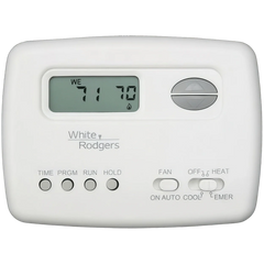 Emerson Climate Technologies 1F72-151 White-Rodgers 70 LCD 5+2 Day 2 Heat/1 Cool Programmable Digital Thermostat