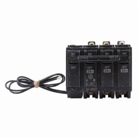 GE THQB32030ST1 Q-Line Type THQB Molded Case Thermal Magnetic Miniature Circuit Breaker 120 VAC 30 A 10 kA Interrupt