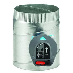 Honeywell CPRD08 Steel Round By-Pass Damper, 8 inch, Galvanized