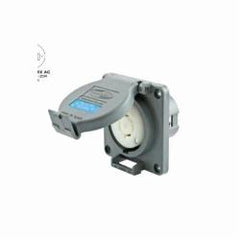 Hubbell HBL2420SW HUB 2P 4W 3PH 250V 20A Shrouded Receptacle