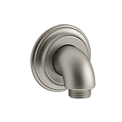 Kohler K-22173-BN Bancroft Brass 1/2 inch NPT Wall Supply Elbow, Vibrant Brushed Nickel