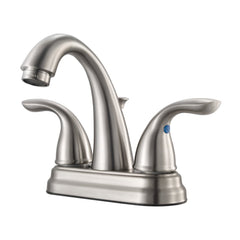 Pfister LG148700K Pfirst Series Two Handle Centerset Bathroom Sink Faucet in Brushed Nickel