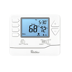 Robertshaw 9210 24VAC 2 Heat Stage 1 Cool Stage 7 Day Programmable Multi-Stage Thermostat