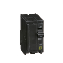 Square D QO210 10A 120/240V 2P Miniature Circuit Breaker, Plug-In