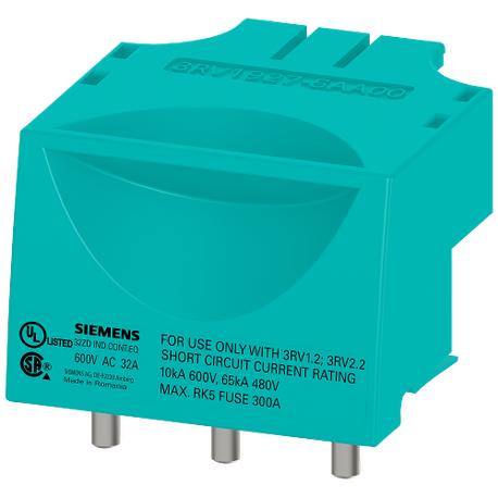 Siemens 3RV1927-5AA00 Connection Plug For Use With Motor Starter Protector