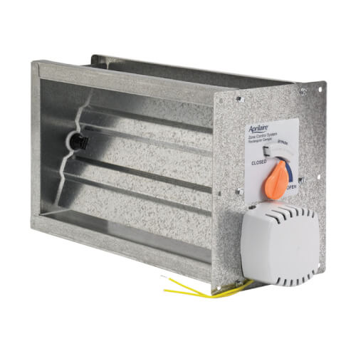 Aprilaire 6825 Zone Damper, 10 x 16 Bottom Mount Rectangular