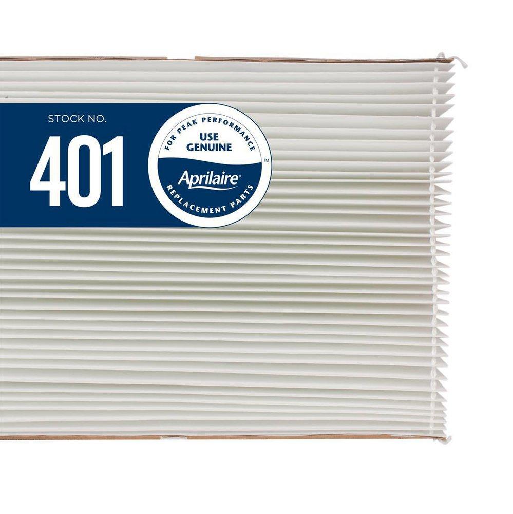 Aprilaire 401 Air Cleaner Replacement Air Filter MERV 10 for 2400