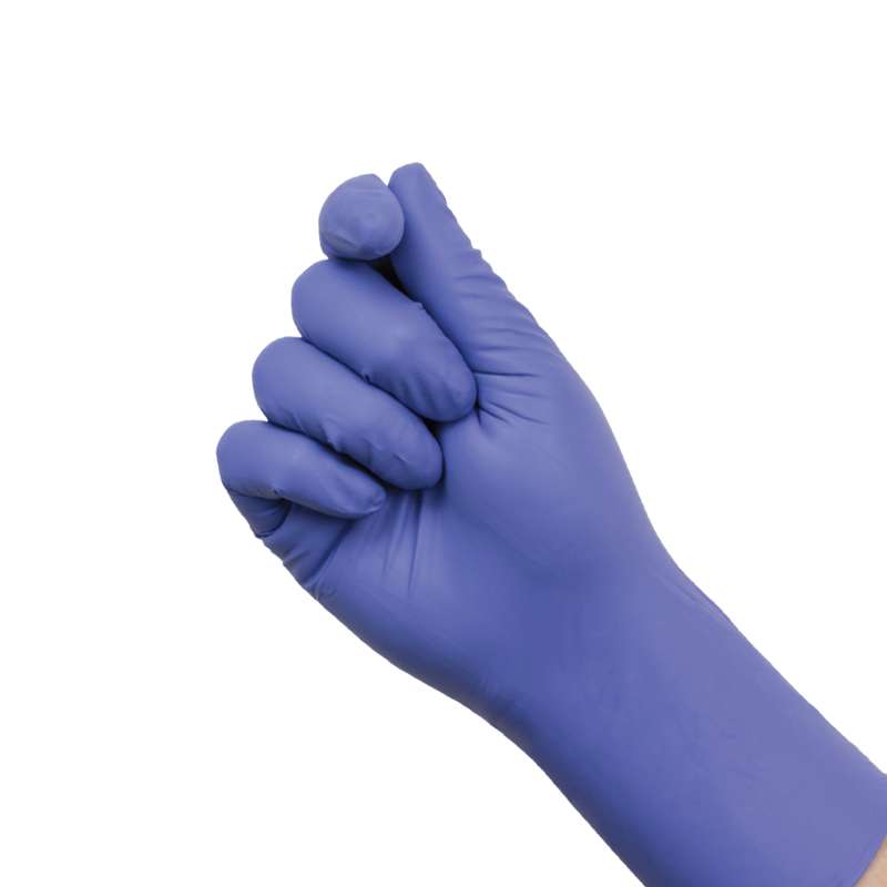 Ansell SEC-375-M MICROFLEX® Supreno® EC Powder Free Textured Blue 6mil Nitrile Gloves, Medium, 12 Long, 50 per Box