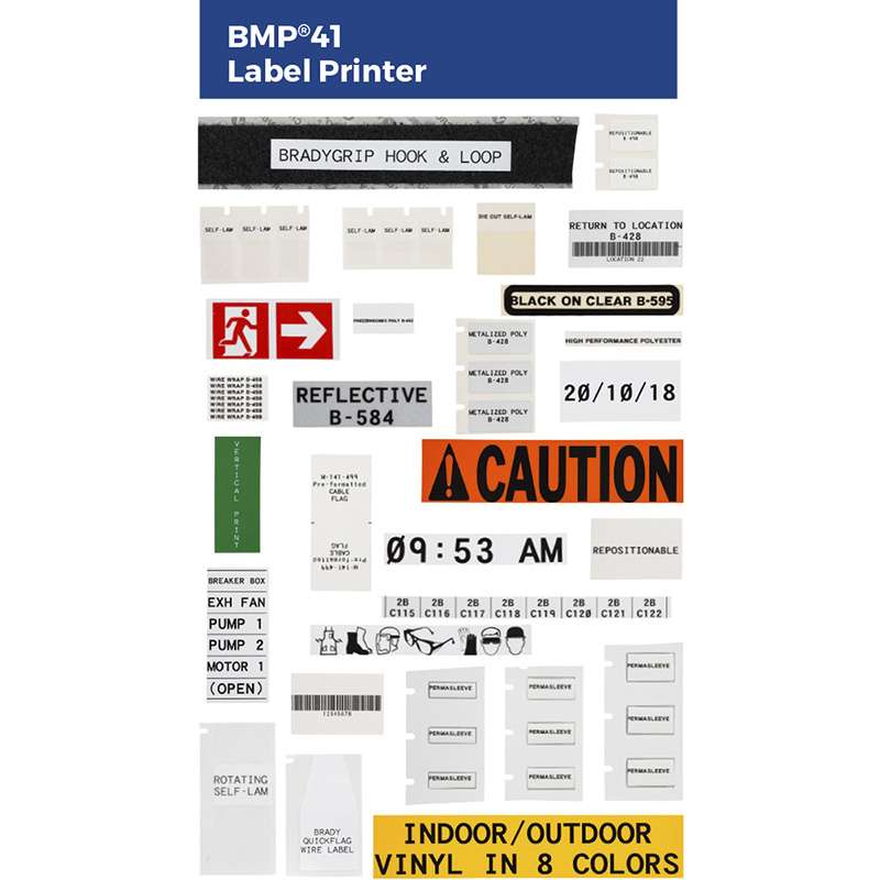 Brady BMP41-KIT-STARTER Label Printer Kit 300 DPI