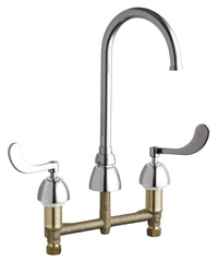 Chicago Faucets 786-GN2FCABCP Kitchen Faucet 1.5 gpm Deck Mounted