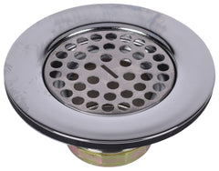 Dearborn 815B Sink Basket Strainer 4.33 x 1.5, Chrome Plated