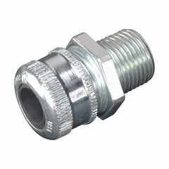 Eaton CGB114 Crouse-Hinds Cable Gland Form A Straight 1/2 in Trade 0.125-0.250 in