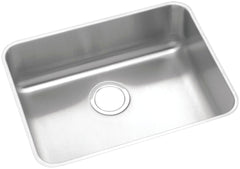 Elkay ELUHAD211555 Lustertone Classic Stainless Steel 23-1/2 X 18-1/4 X 5-3/8 Single Bowl Undermount ADA Sink