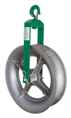 Greenlee 652 Cable Puller Hook Sheave 4000 lb