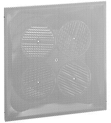 Hart & Cooley 50340 Diffuser, White T-Bar Steel Perforated w/6-12 Collar Supply PDSD