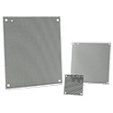 HOFFMAN A24N24MPP Perforated Panel, 21 H x 22.50 W, for Medium Type 1 Panel Enclosures 24H x 24W