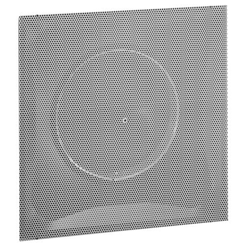 Hart & Cooley 50346 Return Grille 14 White Perforated Steel for T-Bar Ceiling Systems PDR14